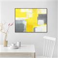 Picture of Sunshine Abstract _GroupedProduct_Rectangle_Landscape_Canvas_Framed_