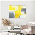 Picture of Sunshine Abstract _GroupedProduct_Rectangle_Landscape_Canvas_Framed_
