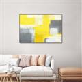 Picture of Sunshine Abstract _GroupedProduct_Rectangle_Landscape_Canvas_Framed_