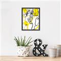 Picture of Face Off Yellow _GroupedProduct_Rectangle_Portrait_Canvas_Framed_