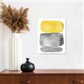 Picture of Mid Century Yellow _GroupedProduct_Rectangle_Portrait_Unframed_Print_Only_