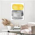Picture of Mid Century Yellow _GroupedProduct_Rectangle_Portrait_Unframed_Print_Only_
