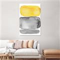 Picture of Mid Century Yellow _GroupedProduct_Rectangle_Portrait_Unframed_Print_Only_