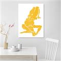 Picture of Yellow Girl  _GroupedProduct_Rectangle_Portrait_Unframed_Print_Only_