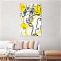 Picture of Face Off Yellow _GroupedProduct_Rectangle_Portrait_Unframed_Print_Only_