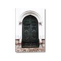 Picture of Green wooden door _GroupedProduct_Rectangle_Portrait_Photography _GroupedProduct_Rectangle_Portrait_Canvas_