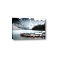 Picture of Mountain Boat Dock _GroupedProduct_Rectangle_Landscape_Photography _GroupedProduct_Rectangle_Landscape_Canvas_