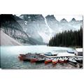 Picture of Mountain Boat Dock _GroupedProduct_Rectangle_Landscape_Photography _GroupedProduct_Rectangle_Landscape_Canvas_
