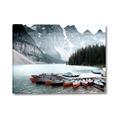 Picture of Mountain Boat Dock _GroupedProduct_Rectangle_Landscape_Photography _GroupedProduct_Rectangle_Landscape_Canvas_