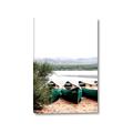 Picture of Beached Canoe _GroupedProduct_Rectangle_Portrait_Photography _GroupedProduct_Rectangle_Portrait_Canvas_