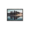 Picture of Reflection on the Lake _GroupedProduct_Rectangle_Landscape_Photography _GroupedProduct_Rectangle_Landscape_Canvas_Framed_