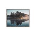 Picture of Reflection on the Lake _GroupedProduct_Rectangle_Landscape_Photography _GroupedProduct_Rectangle_Landscape_Canvas_Framed_