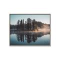 Picture of Reflection on the Lake _GroupedProduct_Rectangle_Landscape_Photography _GroupedProduct_Rectangle_Landscape_Canvas_Framed_