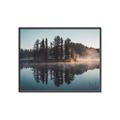 Picture of Reflection on the Lake _GroupedProduct_Rectangle_Landscape_Photography _GroupedProduct_Rectangle_Landscape_Canvas_Framed_