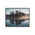 Picture of Reflection on the Lake _GroupedProduct_Rectangle_Landscape_Photography _GroupedProduct_Rectangle_Landscape_Canvas_Framed_