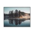 Picture of Reflection on the Lake _GroupedProduct_Rectangle_Landscape_Photography _GroupedProduct_Rectangle_Landscape_Canvas_Framed_