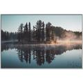 Picture of Reflection on the Lake _GroupedProduct_Rectangle_Landscape_Photography _GroupedProduct_Rectangle_Landscape_Canvas_Framed_