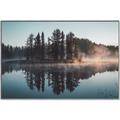 Picture of Reflection on the Lake _GroupedProduct_Rectangle_Landscape_Photography _GroupedProduct_Rectangle_Landscape_Canvas_Framed_