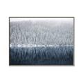 Picture of Winter Reflections Navy _GroupedProduct_Rectangle_Landscape_Photography _GroupedProduct_Rectangle_Landscape_Canvas_Framed_