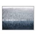 Picture of Winter Reflections Navy _GroupedProduct_Rectangle_Landscape_Photography _GroupedProduct_Rectangle_Landscape_Canvas_Framed_