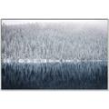 Picture of Winter Reflections Navy _GroupedProduct_Rectangle_Landscape_Photography _GroupedProduct_Rectangle_Landscape_Canvas_Framed_