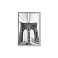 Picture of Brooklyn Bridge _GroupedProduct_Rectangle_Portrait_Photography _GroupedProduct_Rectangle_Portrait_Canvas_Framed_