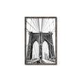 Picture of Brooklyn Bridge _GroupedProduct_Rectangle_Portrait_Photography _GroupedProduct_Rectangle_Portrait_Canvas_Framed_