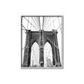 Picture of Brooklyn Bridge _GroupedProduct_Rectangle_Portrait_Photography _GroupedProduct_Rectangle_Portrait_Canvas_Framed_