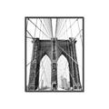 Picture of Brooklyn Bridge _GroupedProduct_Rectangle_Portrait_Photography _GroupedProduct_Rectangle_Portrait_Canvas_Framed_