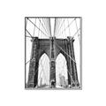 Picture of Brooklyn Bridge _GroupedProduct_Rectangle_Portrait_Photography _GroupedProduct_Rectangle_Portrait_Canvas_Framed_