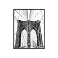 Picture of Brooklyn Bridge _GroupedProduct_Rectangle_Portrait_Photography _GroupedProduct_Rectangle_Portrait_Canvas_Framed_