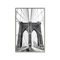 Picture of Brooklyn Bridge _GroupedProduct_Rectangle_Portrait_Photography _GroupedProduct_Rectangle_Portrait_Canvas_Framed_