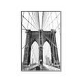 Picture of Brooklyn Bridge _GroupedProduct_Rectangle_Portrait_Photography _GroupedProduct_Rectangle_Portrait_Canvas_Framed_