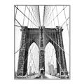 Picture of Brooklyn Bridge _GroupedProduct_Rectangle_Portrait_Photography _GroupedProduct_Rectangle_Portrait_Canvas_Framed_