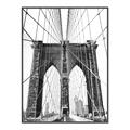 Picture of Brooklyn Bridge _GroupedProduct_Rectangle_Portrait_Photography _GroupedProduct_Rectangle_Portrait_Canvas_Framed_