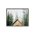 Picture of Forest Cabin _GroupedProduct_Rectangle_Landscape_Photography _GroupedProduct_Rectangle_Landscape_Canvas_Framed_