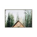 Picture of Forest Cabin _GroupedProduct_Rectangle_Landscape_Photography _GroupedProduct_Rectangle_Landscape_Canvas_Framed_