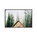 Picture of Forest Cabin _GroupedProduct_Rectangle_Landscape_Photography _GroupedProduct_Rectangle_Landscape_Canvas_Framed_