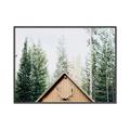 Picture of Forest Cabin _GroupedProduct_Rectangle_Landscape_Photography _GroupedProduct_Rectangle_Landscape_Canvas_Framed_
