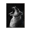 Picture of Yawning lion _GroupedProduct_Rectangle_Portrait_Photography _GroupedProduct_Rectangle_Portrait_Canvas_Framed_