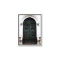 Picture of Green wooden door _GroupedProduct_Rectangle_Portrait_Photography _GroupedProduct_Rectangle_Portrait_Canvas_Framed_