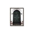 Picture of Green wooden door _GroupedProduct_Rectangle_Portrait_Photography _GroupedProduct_Rectangle_Portrait_Canvas_Framed_