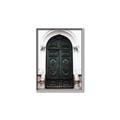 Picture of Green wooden door _GroupedProduct_Rectangle_Portrait_Photography _GroupedProduct_Rectangle_Portrait_Canvas_Framed_