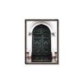 Picture of Green wooden door _GroupedProduct_Rectangle_Portrait_Photography _GroupedProduct_Rectangle_Portrait_Canvas_Framed_