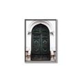 Picture of Green wooden door _GroupedProduct_Rectangle_Portrait_Photography _GroupedProduct_Rectangle_Portrait_Canvas_Framed_