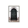 Picture of Green wooden door _GroupedProduct_Rectangle_Portrait_Photography _GroupedProduct_Rectangle_Portrait_Canvas_Framed_