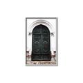 Picture of Green wooden door _GroupedProduct_Rectangle_Portrait_Photography _GroupedProduct_Rectangle_Portrait_Canvas_Framed_