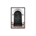 Picture of Green wooden door _GroupedProduct_Rectangle_Portrait_Photography _GroupedProduct_Rectangle_Portrait_Canvas_Framed_