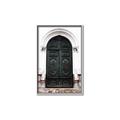 Picture of Green wooden door _GroupedProduct_Rectangle_Portrait_Photography _GroupedProduct_Rectangle_Portrait_Canvas_Framed_