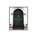 Picture of Green wooden door _GroupedProduct_Rectangle_Portrait_Photography _GroupedProduct_Rectangle_Portrait_Canvas_Framed_